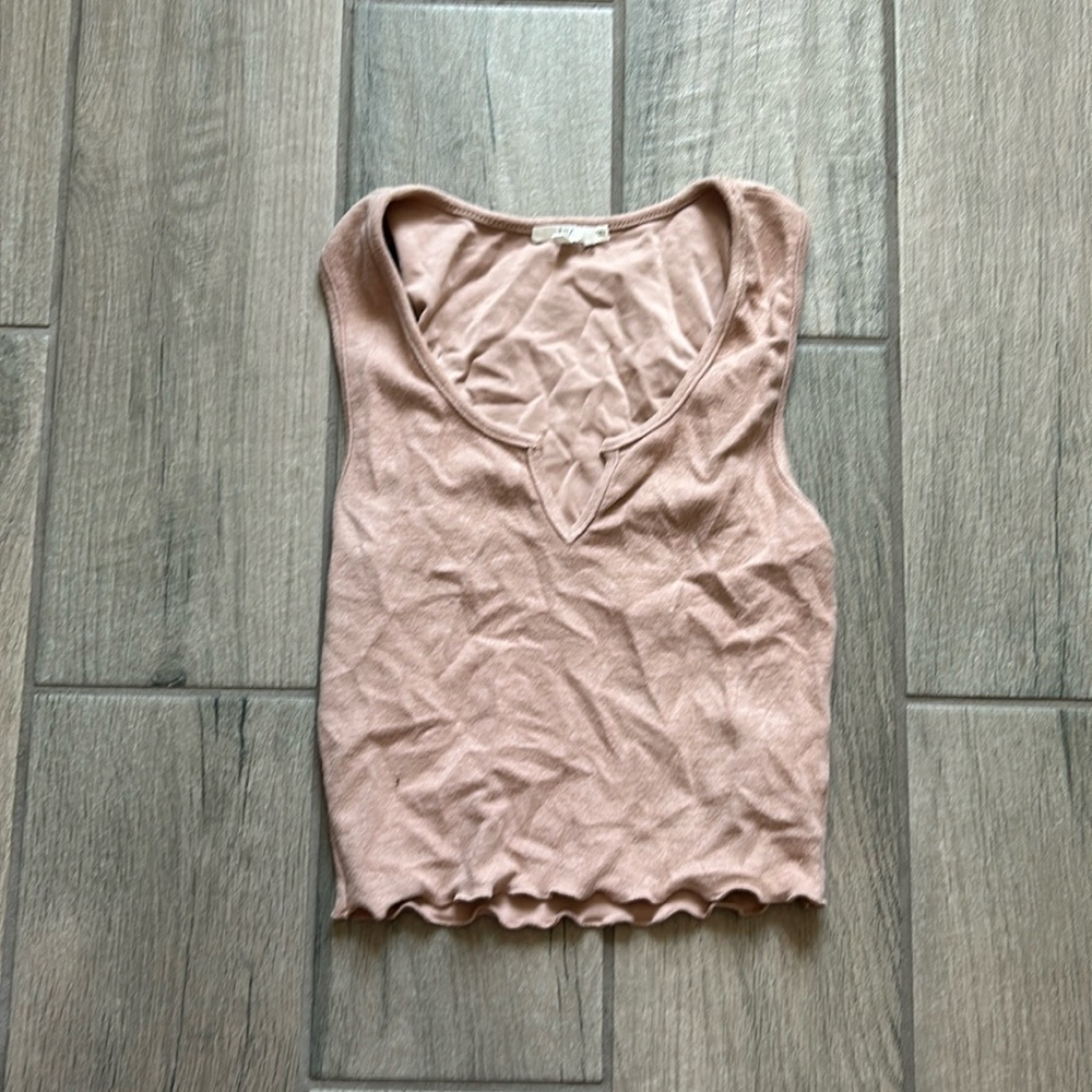 NIA nude tank top